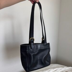 Vintage Coach Waverly Soho Buckle Bag Black 4157